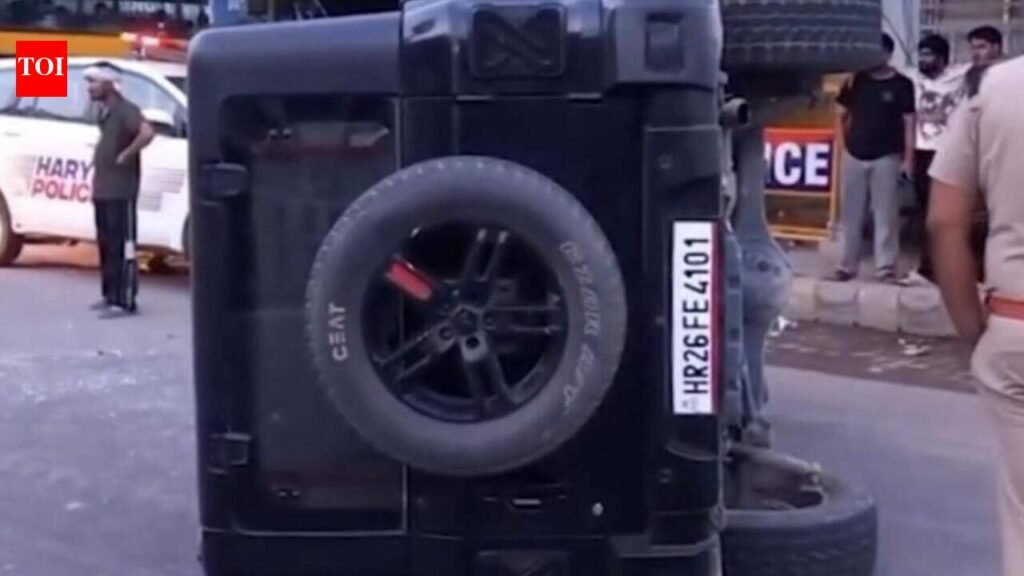 4 of family injured in crash in Gurgaon, allege road rage, 2 critical | Gurgaon News