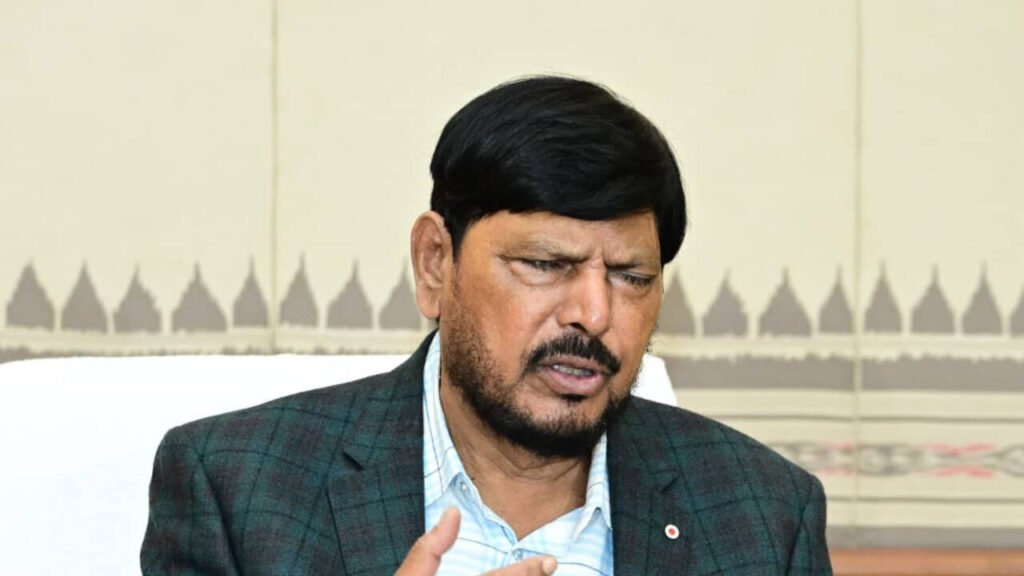 Union minister of state for social justice Ramdas Athawale calls on Tamil Nadu CM Vijay | Chennai News