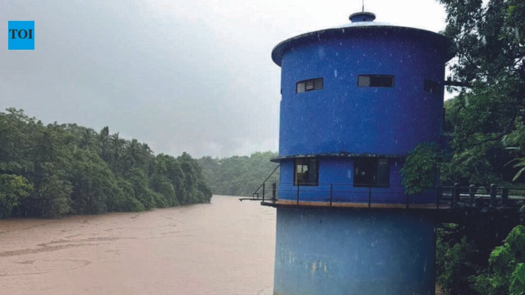 Opa weir overflows, barrage gates opened | Goa News
