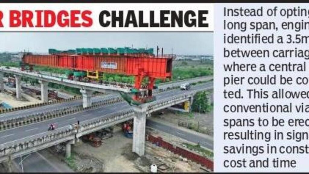 Metro’s NH-44 Design Gap Bridged With Engg Marvel | Nagpur News