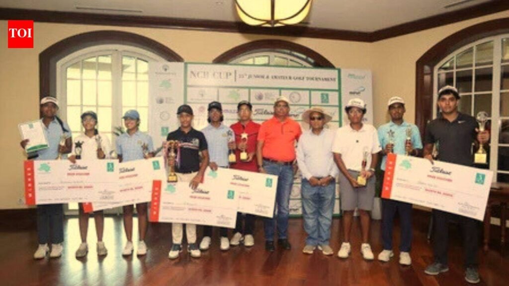 Delhi Golf Society: Naveen Rathi retains junior golf title, Ayesha Gupta wins girls’ crown at NCR Cup | Gurgaon News