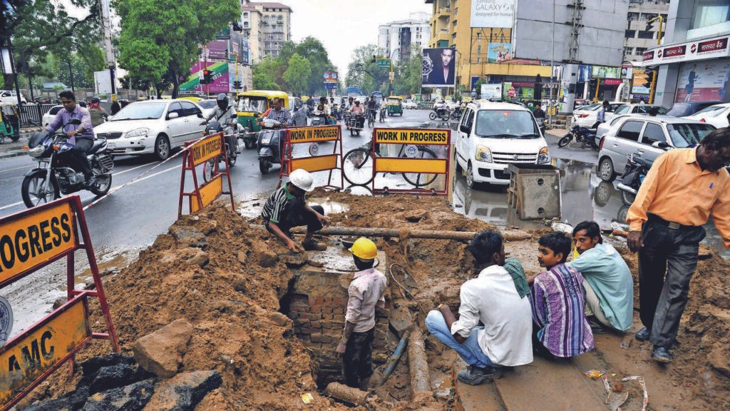 Ahmedabad gets ₹2,719cr boost for water,
sewerage, mobility projects | Ahmedabad News