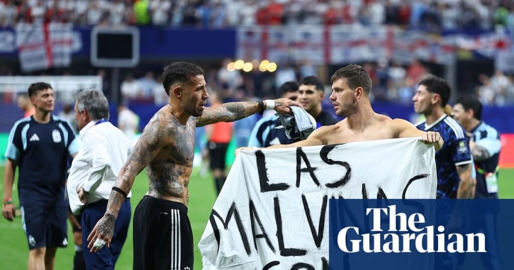 White House backs Argentina players over Falklands banner in World Cup semi-final | World Cup 2026