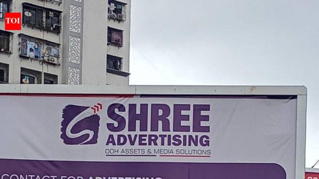 Almond tree in Navi Mumbai illegally pruned again for hoarding display | Mumbai News