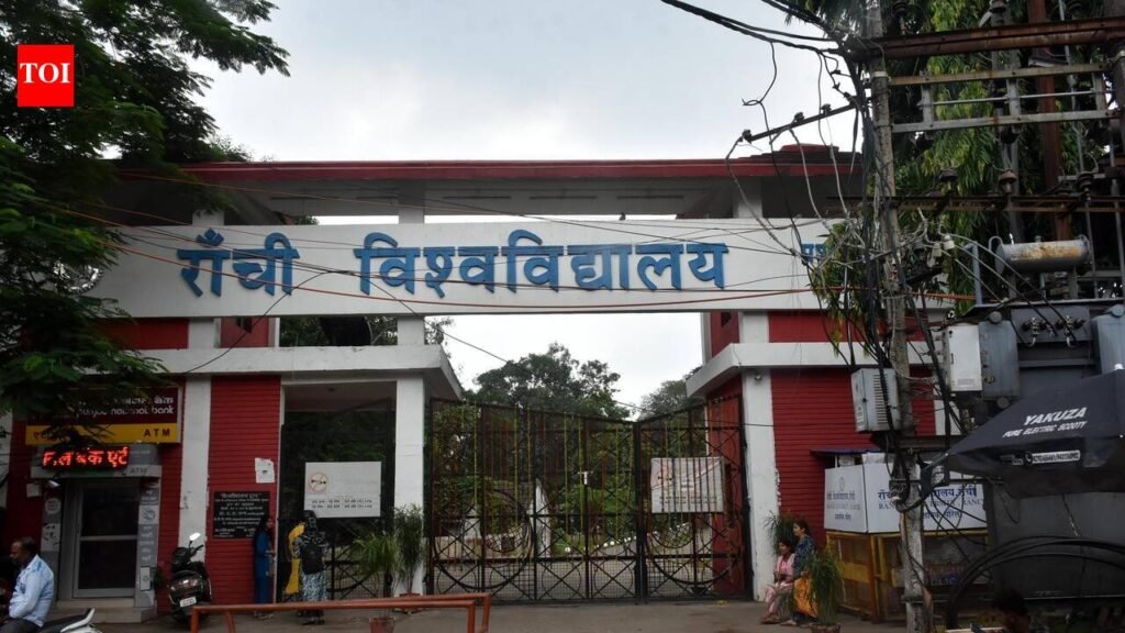 Ranchi University extends PG admission window as enrolment lags | Ranchi News