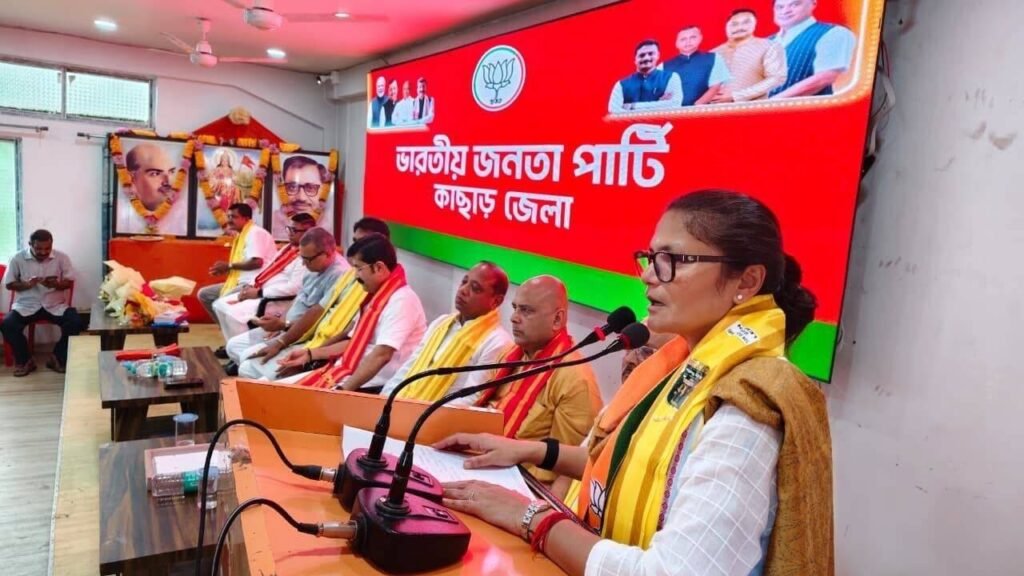 Sushmita gets rousing welcome in Silchar after RS win on BJP ticket | Guwahati News
