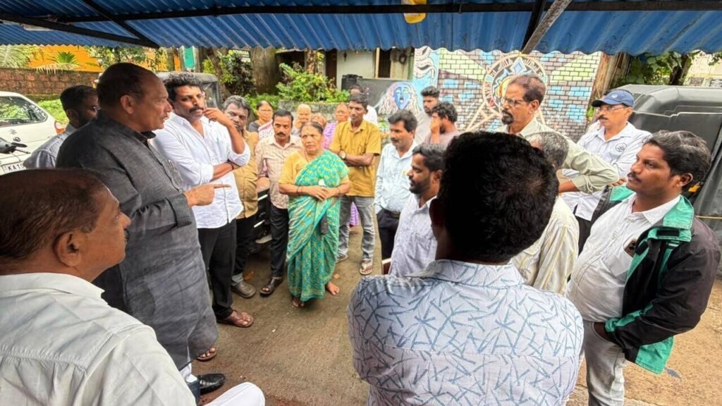 Drinking water crisis at Sunkadakatte; MLC visits spot | Mangaluru News