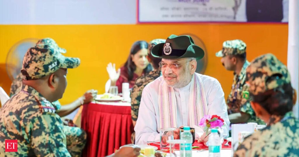 Amit Shah reviews border security grid in Bengal, unveils Rs 77-crore BSF projects