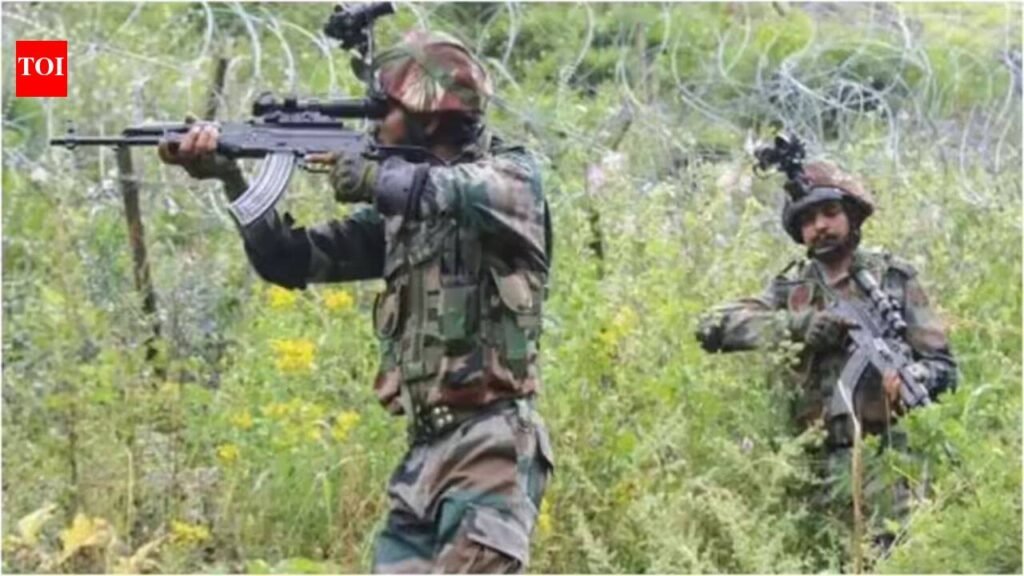 Army opens fire after observing suspicious movement along LoC In J-K’s Rajouri | India News