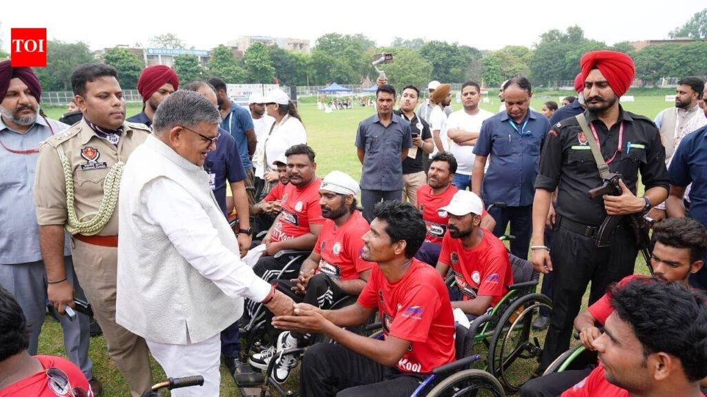 ‘Wheelchair cricketers prove disability no barrier to success’ | Chandigarh News
