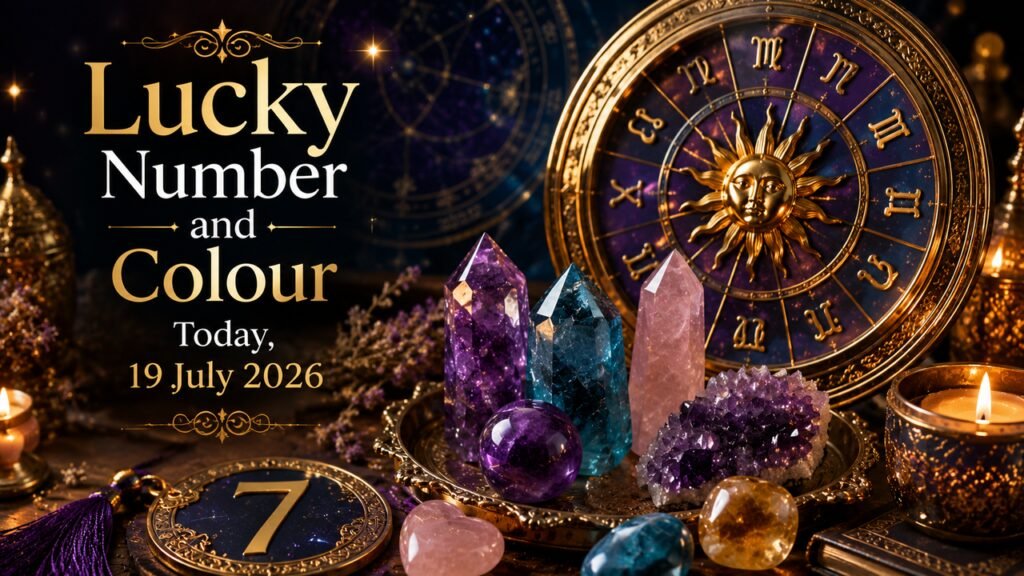 Lucky Number and Colour Today, 19 July 2026: Know What Your Zodiac Sign Should Use for Good Luck