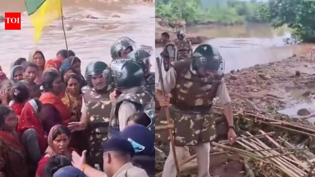 15-day protest against Ken-Betwa project in MP ends abruptly as police clear agitation site | India News