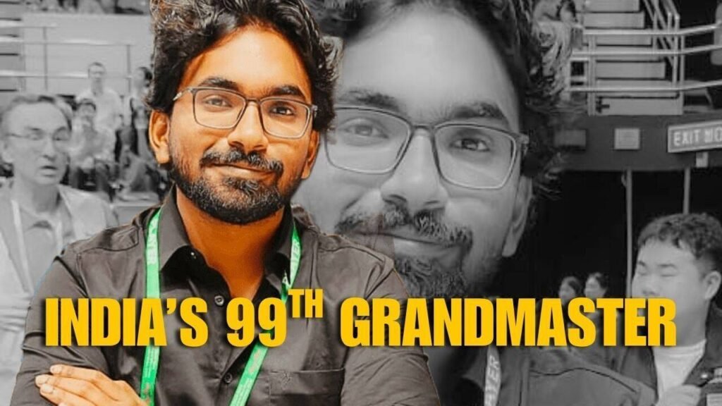 India’s 99th GM! Sleepless nights, depressing times, and then a chess Grandmaster: The making of Rathanvel VS | Chess News