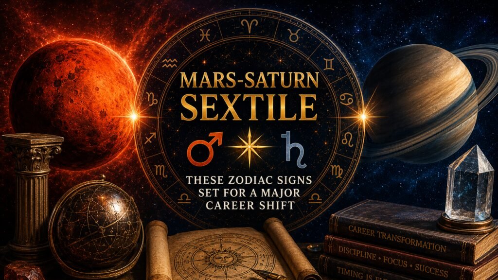 Mars-Saturn Sextile: These Zodiac Signs Set for a Major Career Shift