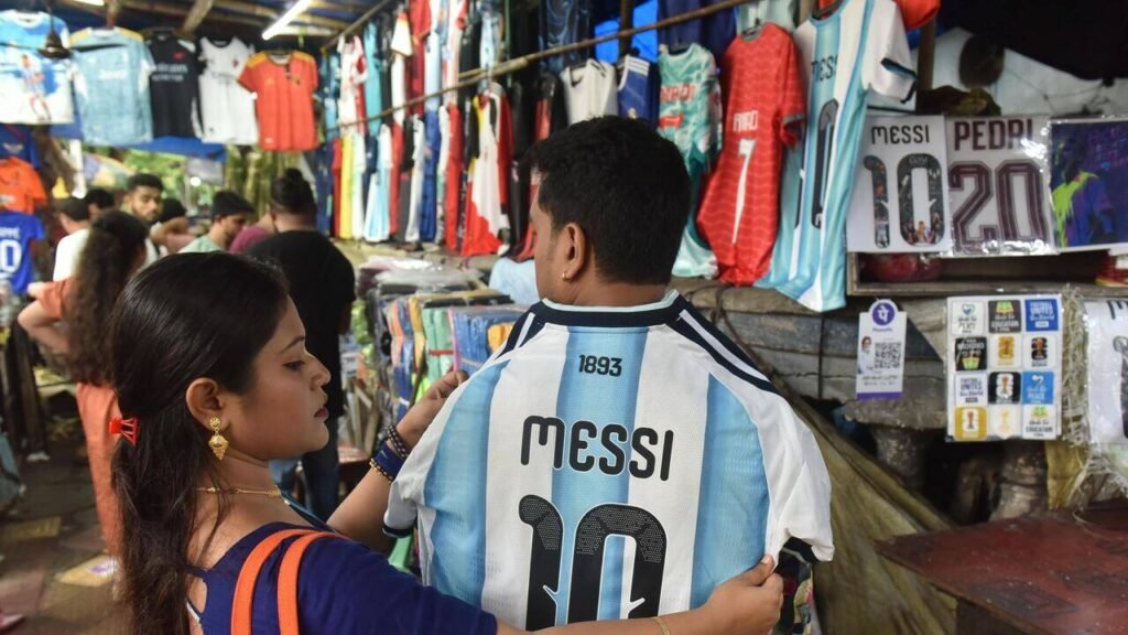 Messi Jerseys Drive Record Sales in Kolkata Amid World Cup Fever | Kolkata News