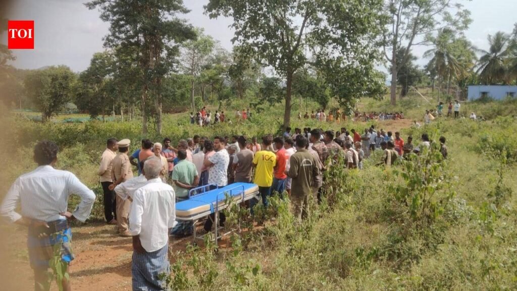 Farmer killed in wild elephant attack near Sathyamangalam | Coimbatore News