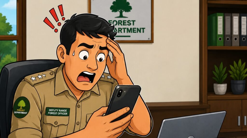 Forest officer in Bengaluru loses nearly Rs 10 lakh after clicking on APK file | Bengaluru News