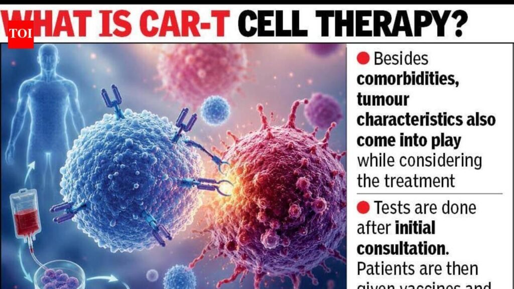CAR-T cell therapy new hope for blood cancer patients | Ahmedabad News