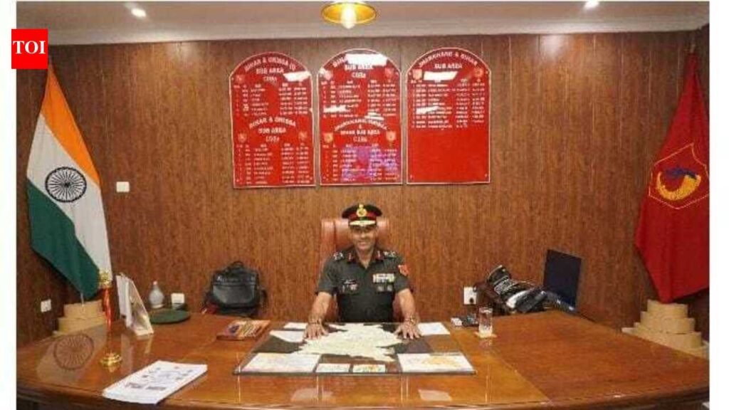 Major General Jitendra Singh takes charge as GOC | Patna News