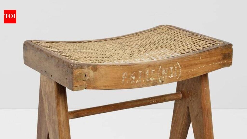 Chandigarh heritage stool set for auction in USA, advocate seeks govt intervention | Chandigarh News