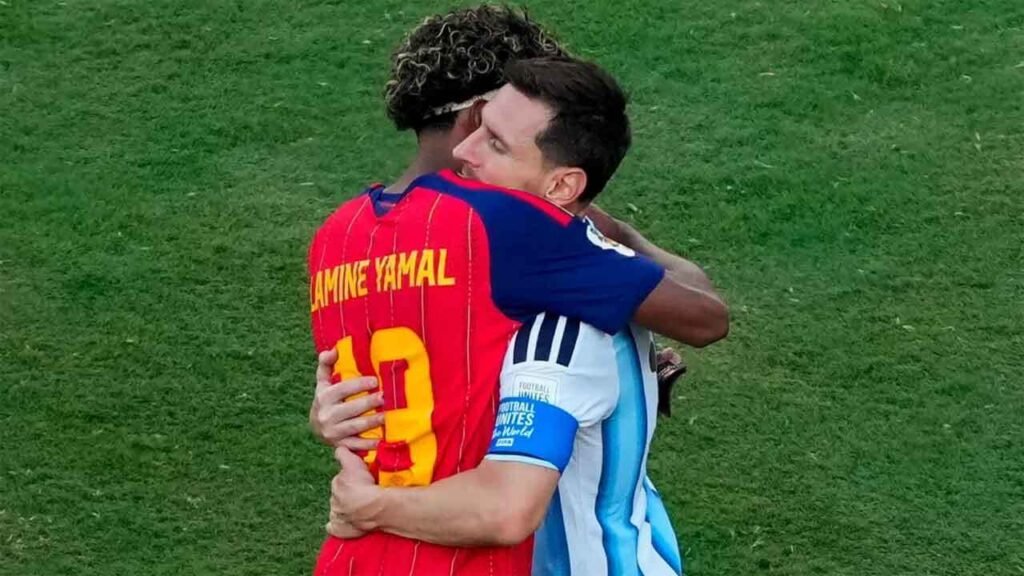 Lionel Messi, Lamine Yamal share emotional hug after Spain’s FIFA World Cup triumph – WATCH | Football News