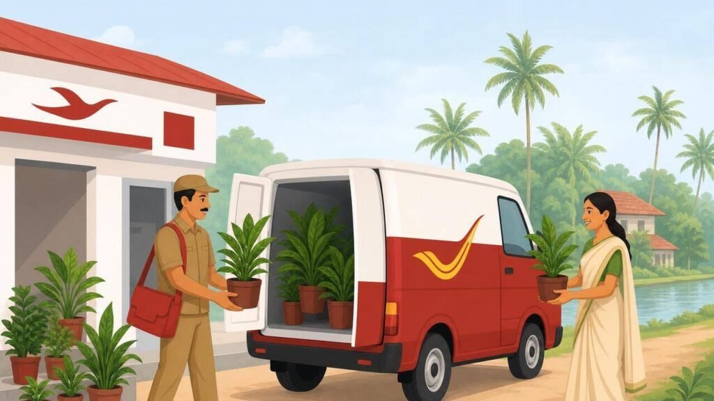 Now, send and receive live plants through India Post | Thiruvananthapuram News