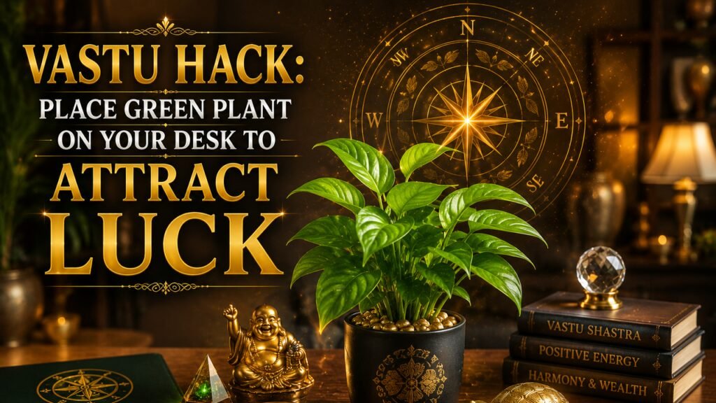 Saturn-Moon Vastu Remedy: Place This One Object on Your Desk to Attract Luck