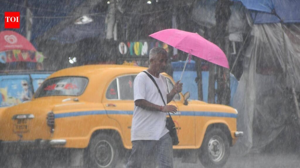 After 8-day gap, rain and cloud cover pull temp below 30°C | Kolkata News
