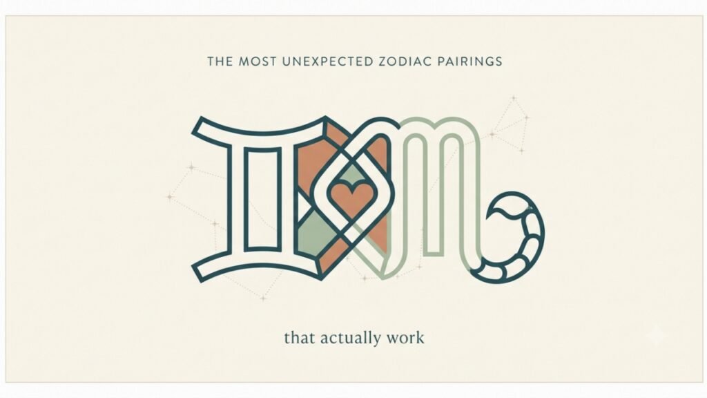 The Most Unexpected Zodiac Pairings That Actually Work