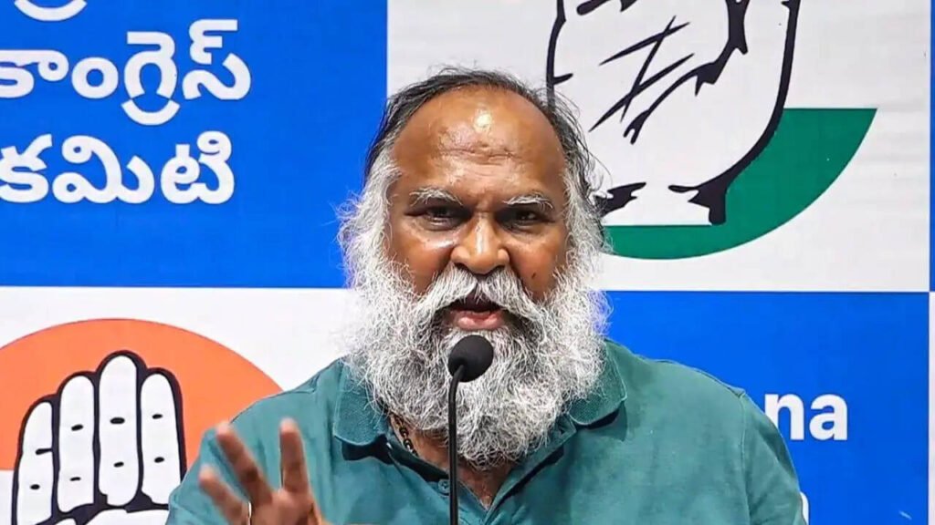 Jagga Reddy slams KTR, defends party’s record on jobs | Hyderabad News