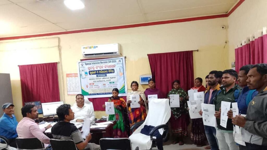All ‘unmapped electors’ in Kotia gram panchayat turn up for SIR hearing | Bhubaneswar News