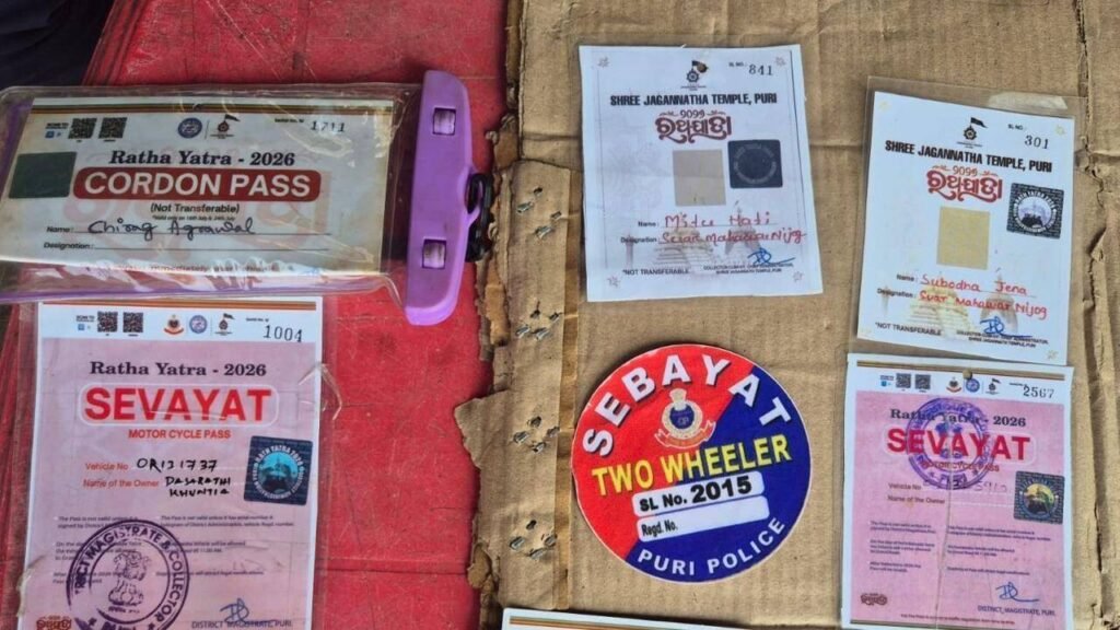 Fake Rath Yatra passes seized in Puri | Bhubaneswar News