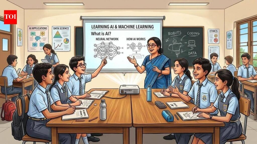 Karnataka schools introduce AI as vocational subject in classes 9-10, instead of third language | Bengaluru News