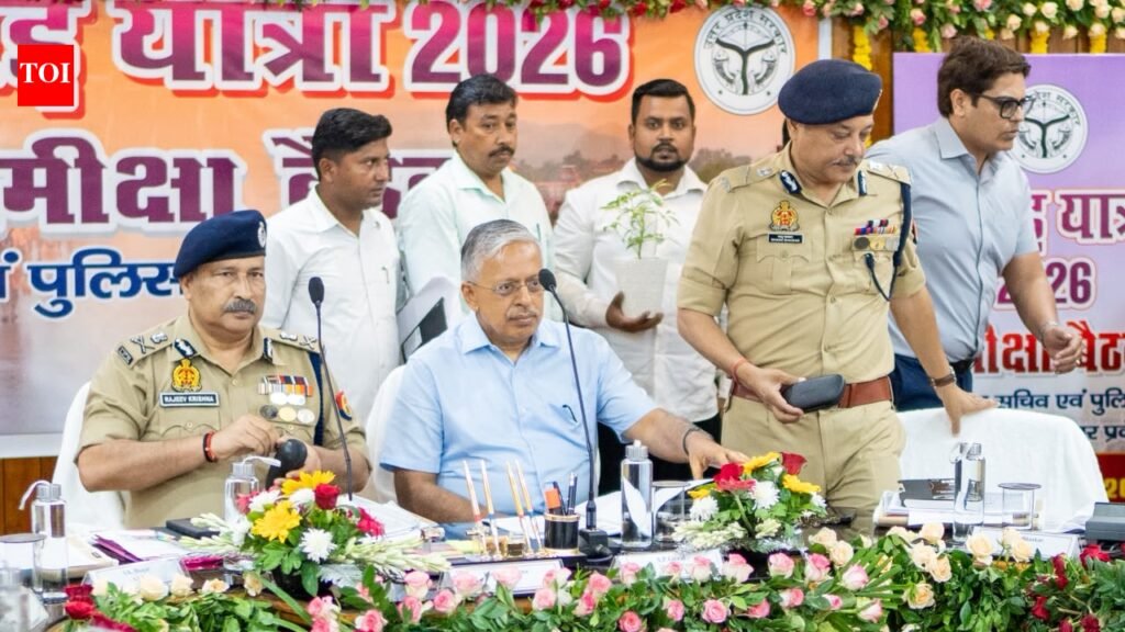 ‘Zero incident, zero accident’ target for Kanwar yatra, says up DGP; reviews security preparedness in Meerut | Lucknow News