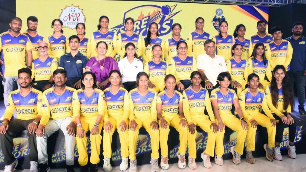 Mysore Warriors unveil women’s squad | Mysuru News