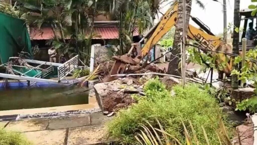 23 illegal structures in Morjim CRZ demolished | Goa News