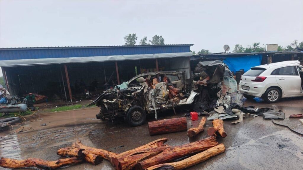 RFO, alleged timber smuggler die during chase on NH-53 | Surat News