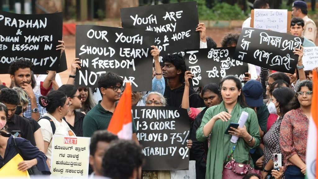 NEET fiasco: Students, parents demand answers | Bengaluru News