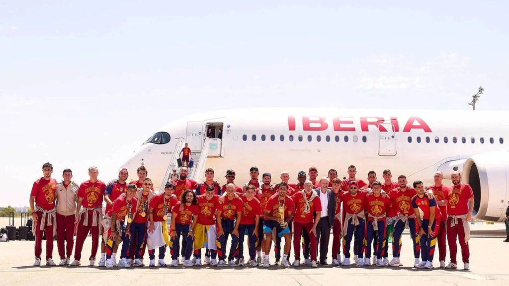 Spain return to Madrid with FIFA World Cup trophy, announce grand fan celebration after Argentina win | Football News