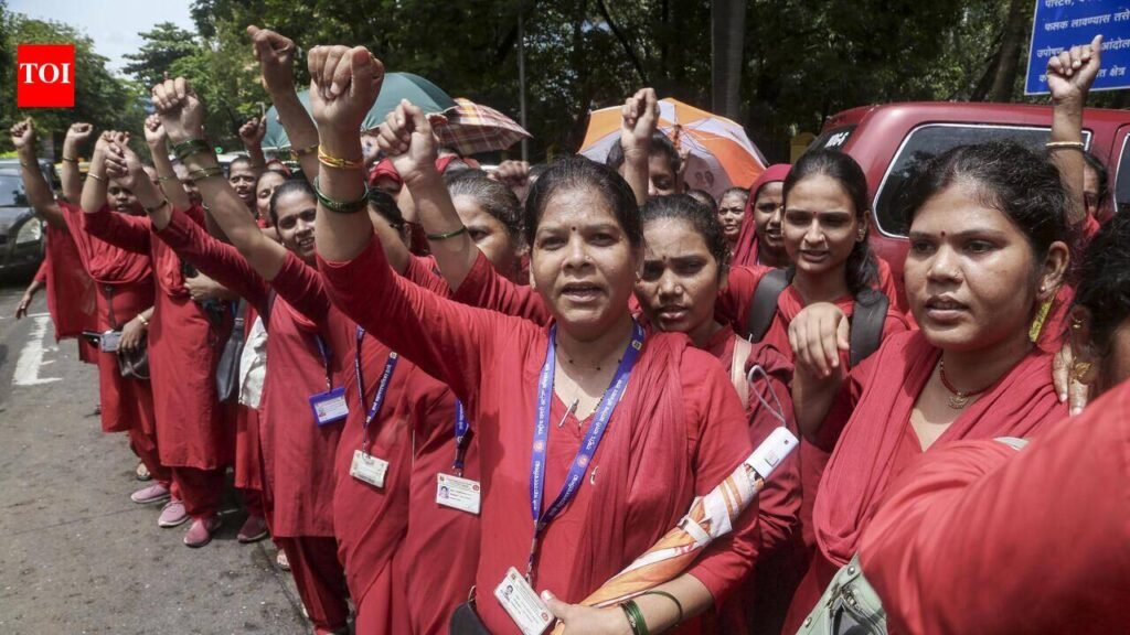 ASHA workers across Haryana to protest over dues, benefits | Gurgaon News