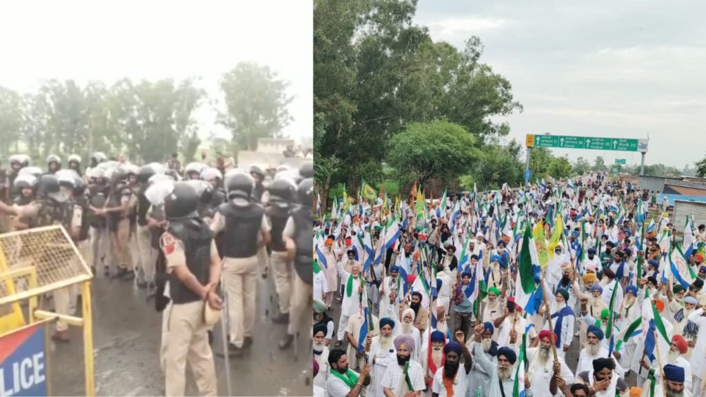 Shambhu border sealed as farmers head to Delhi to oppose India-US trade deal | Chandigarh News