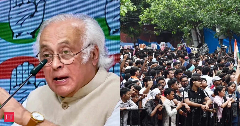 NEET paper leak students protest: Congress party offers legal aid to persons detained, arrested, attacked during march