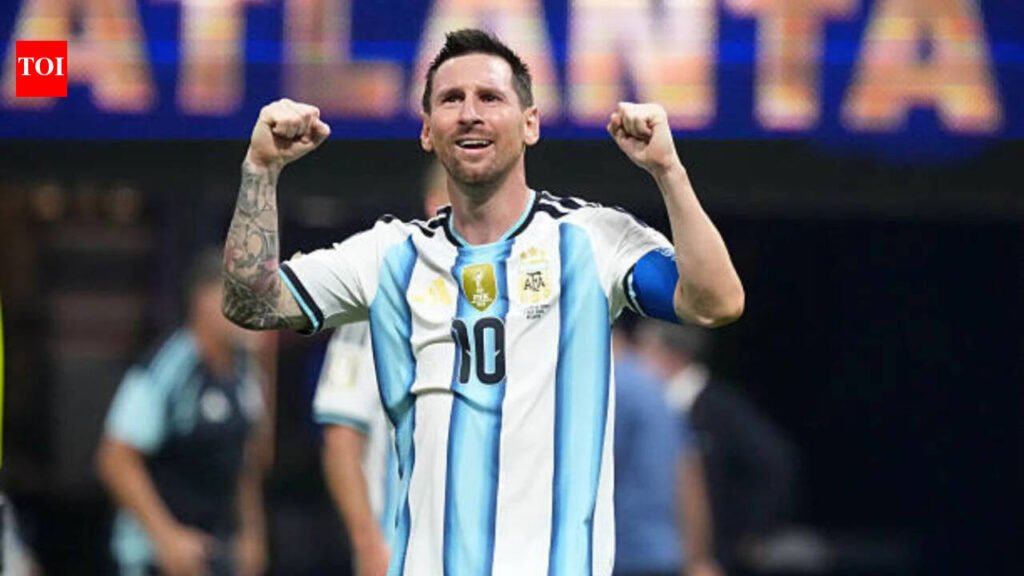The tiny Patagonian village Messi put on the map: A 70-ton steel monument is drawing football fans from around the world |