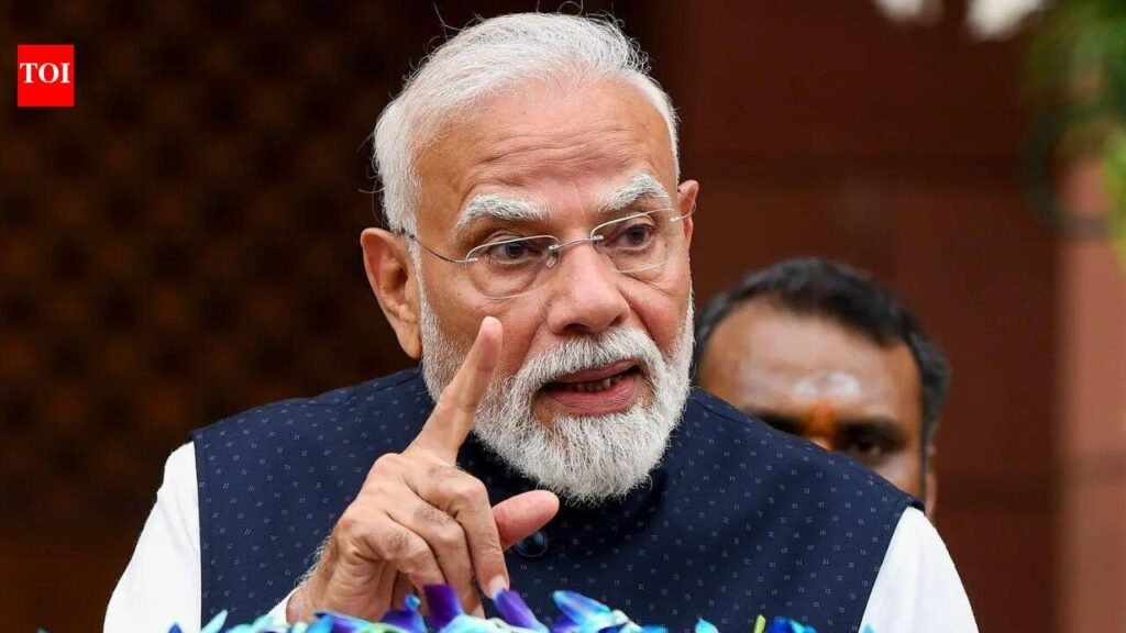 ‘Ghor paap’: PM Modi on NEET paper leak; vows strict action against culprits | India News