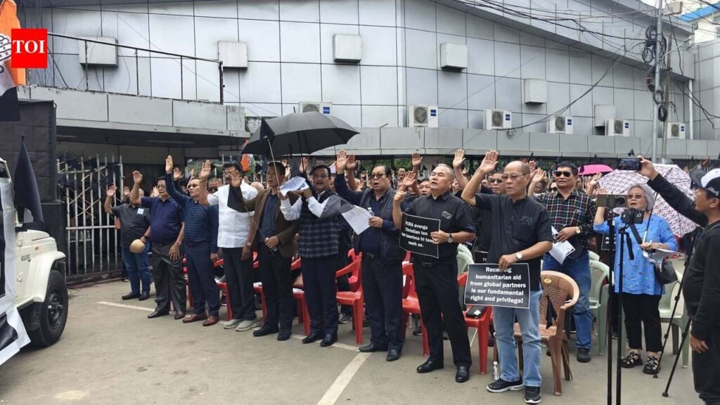 Mizoram Cong marks ‘black day’ against proposed FCRA amendment | Guwahati News