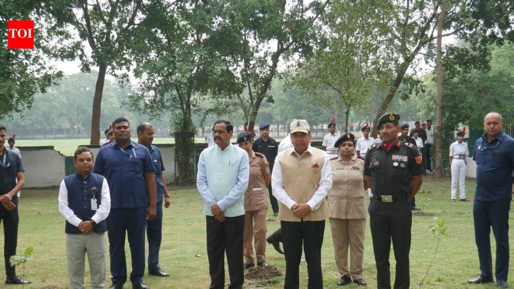 Guv plants saplings at Danapur to mark one year of Op Sindoor | Patna News