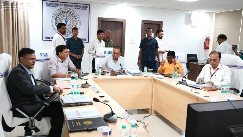 Rims approves robotic surgery, upgrade of ventilators and infra | Ranchi News