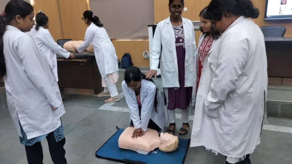 Life saving skills imparted in BHU’s CPR Day event | Varanasi News