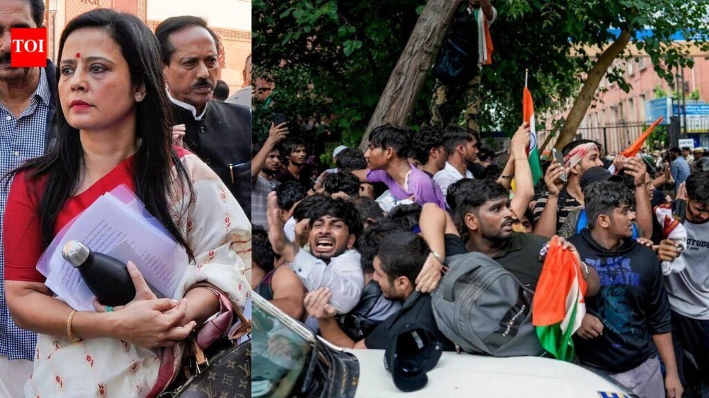 ‘Have some shame, spare us bhashans’: Mahua Moitra hits back at Dharmendra Pradhan over students remark | Delhi News