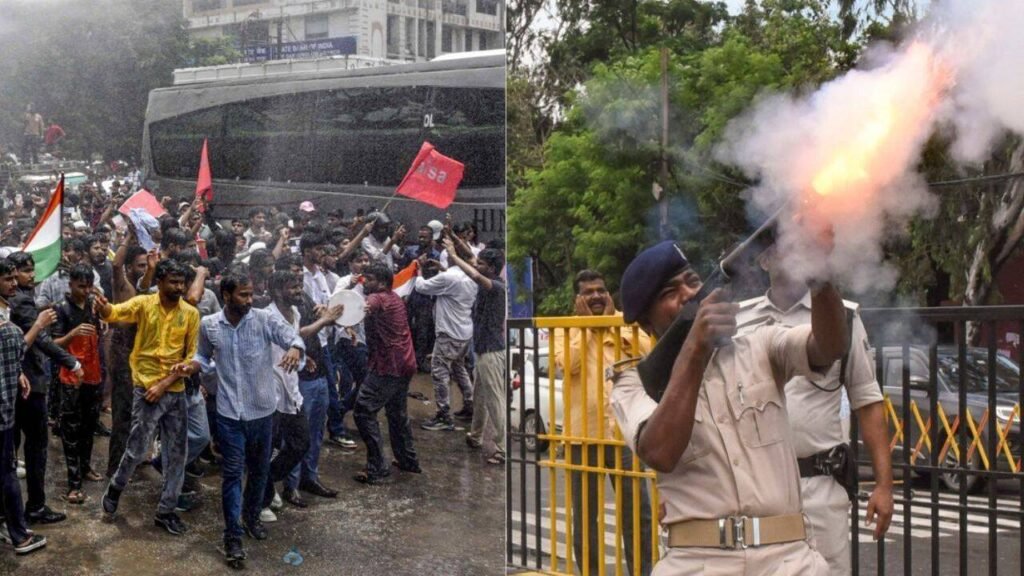 Tear gas on students in Patna, BJP-Congress lock horns in Karnataka: How NEET protests snowballed across India | Delhi News
